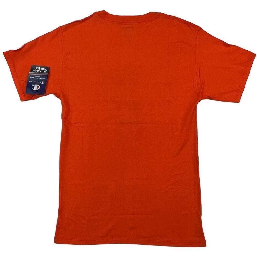 New Champion Men US S, XL Orange T-Shirt NHL Philadelphia Flyers Crewneck Tee  - Picture 3 of 11